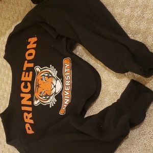 PRINCETON UNIVERSITY Cropped sweatshirt